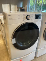 7.4 cu. ft. Ultra Large Capacity Smart wi-fi Enabled Front Load Electric Dryer with TurboSteam and Built-In Intelligence - Image 4