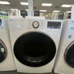 7.4 cu. ft. Ultra Large Capacity Smart wi-fi Enabled Front Load Electric Dryer with TurboSteam and Built-In Intelligence