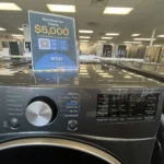 7.4 cu. ft. Ultra Large Capacity Smart wi-fi Enabled Front Load Electric Dryer with TurboSteam? and Built-In Intelligence - Image 3