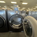 7.4 cu. ft. Ultra Large Capacity Smart wi-fi Enabled Front Load Electric Dryer with TurboSteam? and Built-In Intelligence - Image 2
