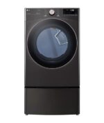 7.4 cu. ft. Ultra Large Capacity Smart wi-fi Enabled Front Load Gas Dryer with TurboSteam and Built-In Intelligence