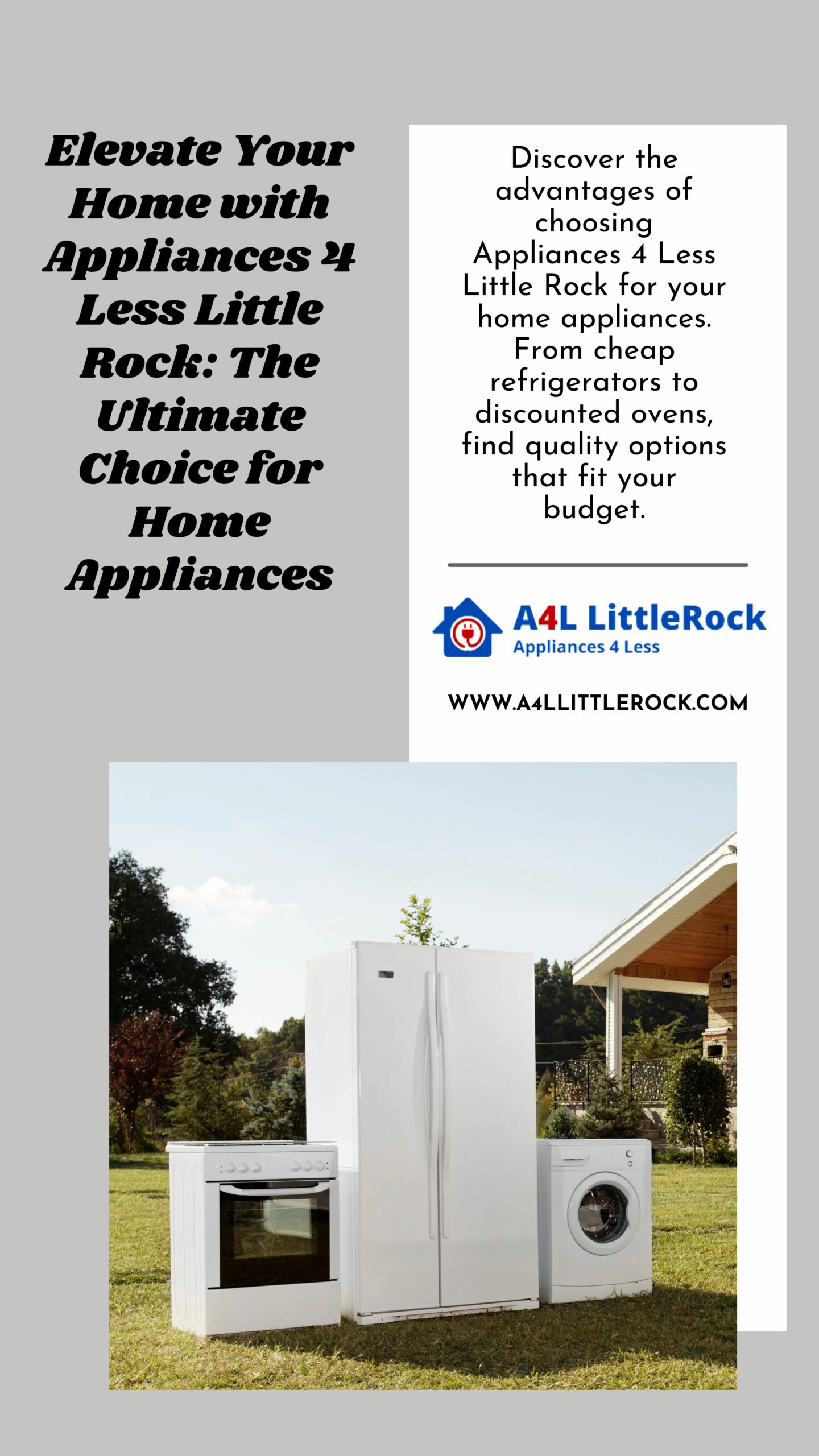 Appliances 4 Less Little Rock