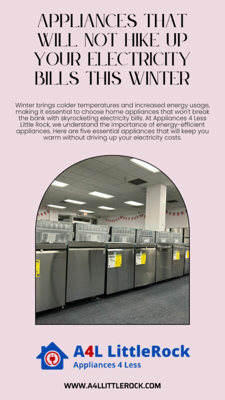 Energy-efficient appliances