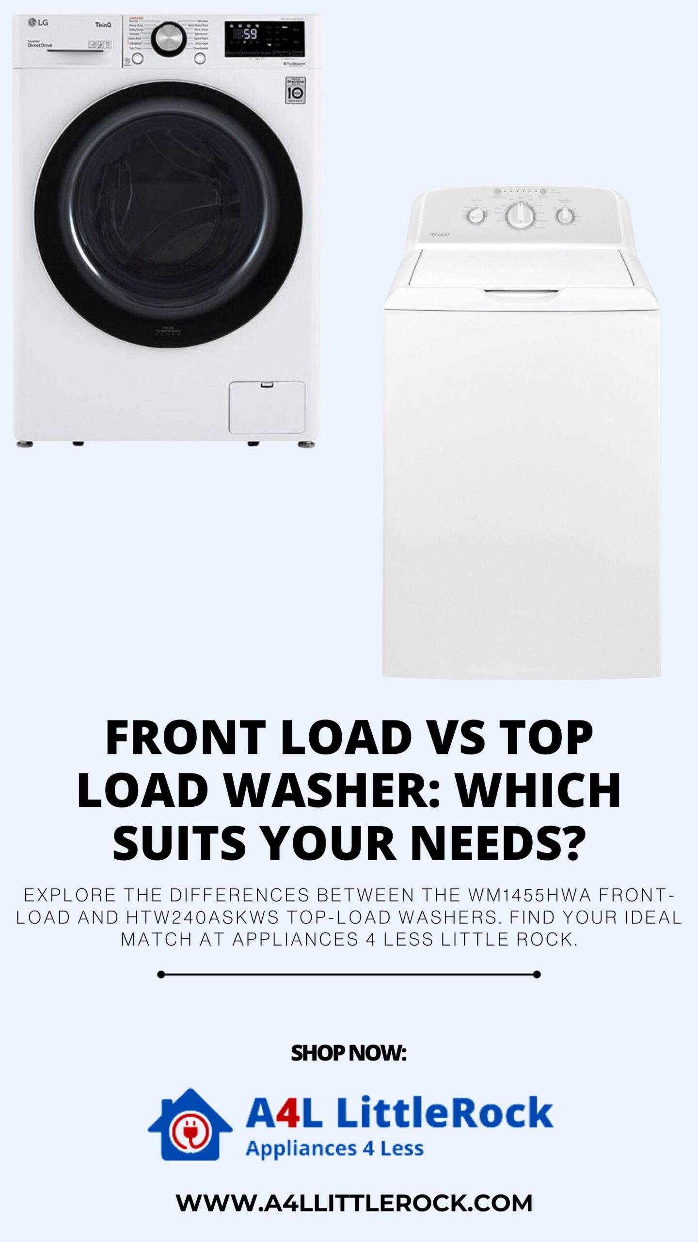 Front Load vs Top Load Washer